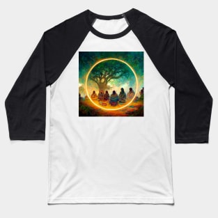 Drumming Circle Healing- best selling Baseball T-Shirt